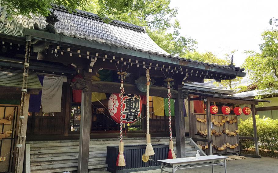 Todoroki Fudosan Temple in Tokyo's Setagaya ward was established around 1100.