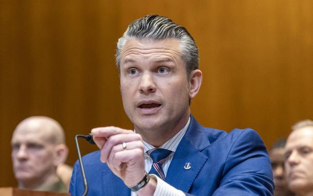 Defense Secretary Pete Hegseth on Wednesday, June 11, 2025, answered questions at a Senate Committee on Appropriations hearing about the 2026 budget for the Department of Defense. (Eric Kayne/Stars and Stripes)