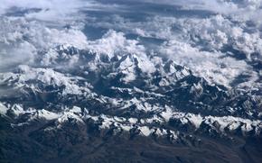 View of Mt. Everest and Himalaya mountain range  taken by the Expedition Two crew from the International Space Station ISS Alpha.

NASA Identifier: iss002e8480