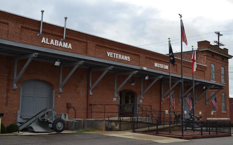 The Alabama Veterans Museum began talks of growing its space six years ago and initially anticipated adding onto the existing facility, shown, a reconverted L&N freight depot which is a century old. 