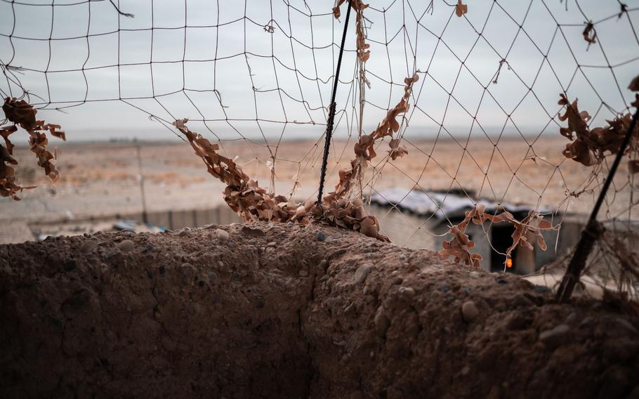 The view from an Afghan army outpost in 2019.