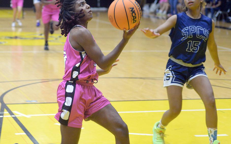 Kadena's NyKale Penn says the Panthers are "so motivated, so ready" after coming up just short in the final of last week's ASIJ Kanto Classic.