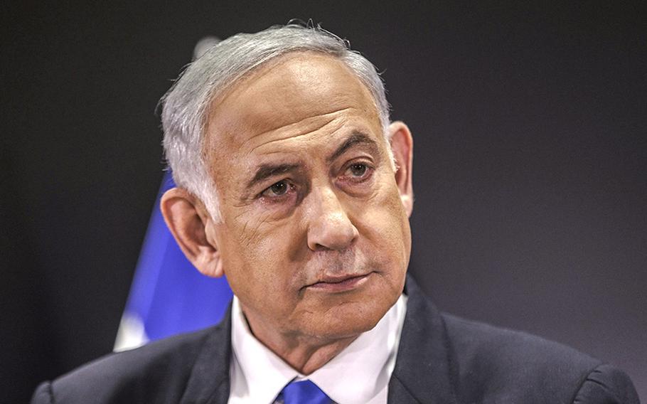 Israeli Prime Minister Benjamin Netanyahu.