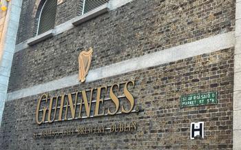Exterior of the Guinness Experience