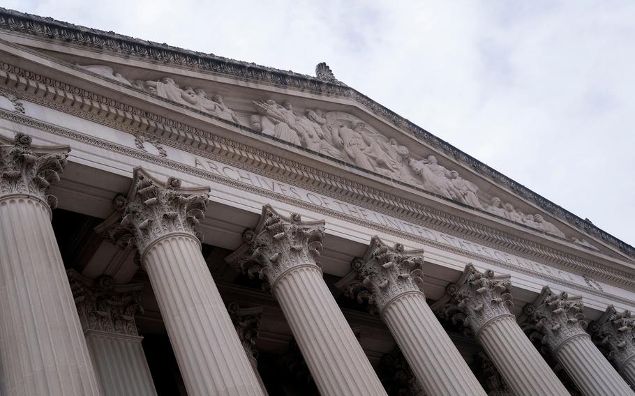 The National Archives in Washington, D.C., on Jan. 28, 2023.