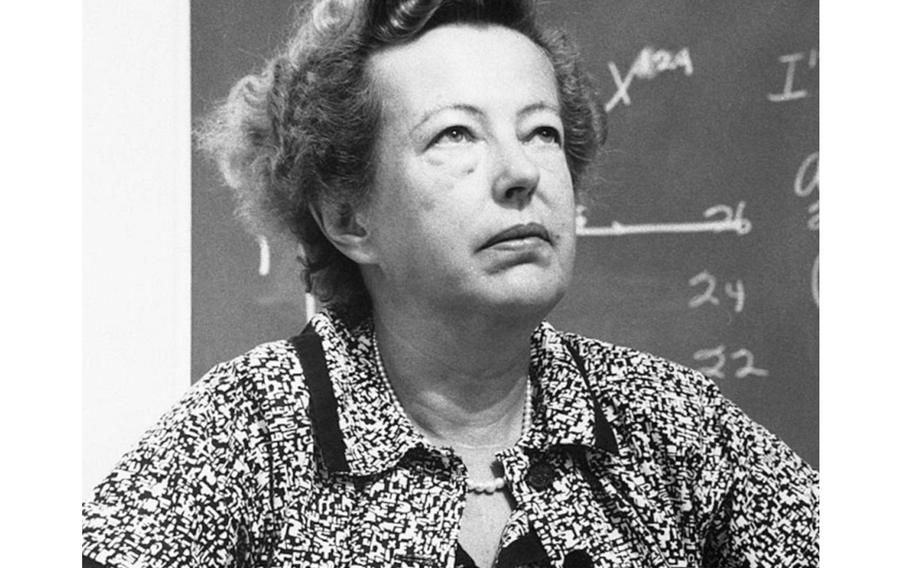 Theoretical physicist Maria Goeppert Mayer shared a Nobel Prize in physics — with two men — in 1963, one of whom worked with her on nuclear shell structures.