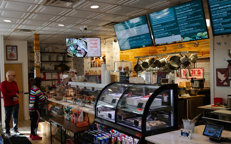 People order at Nan’s Kitchen & Market, described on its website as a place for “fresh and wholesome food, sourced as close to home as possible.” Nan’s has two locations in Massachusetts.