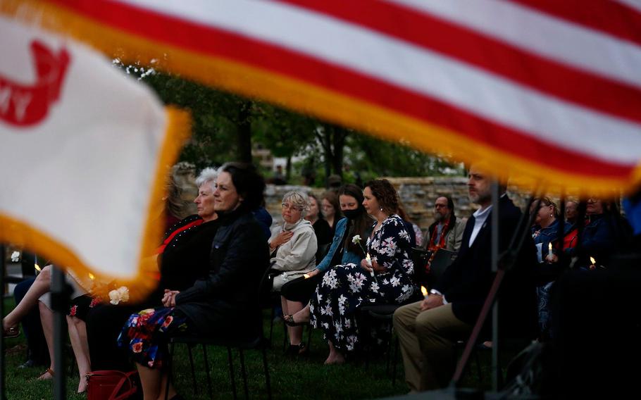 Gold Star families memorialize and remember the ones they loved who gave all they had for the love of country at a ceremony at the Memorial Grove of the National Veterans Memorial and Museum.