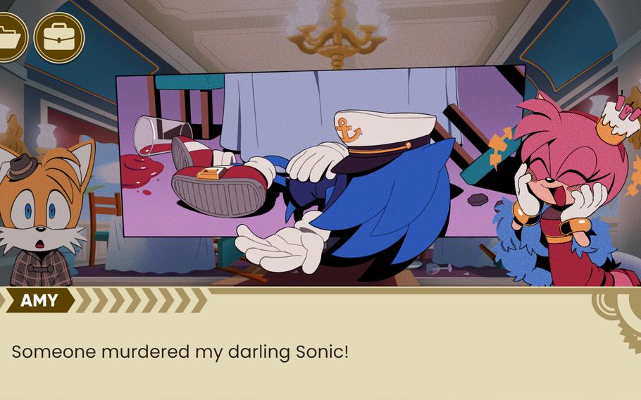 Is he or isn’t he dead? The Murder of Sonic the Hedgehog is a free, downloadable mystery game.