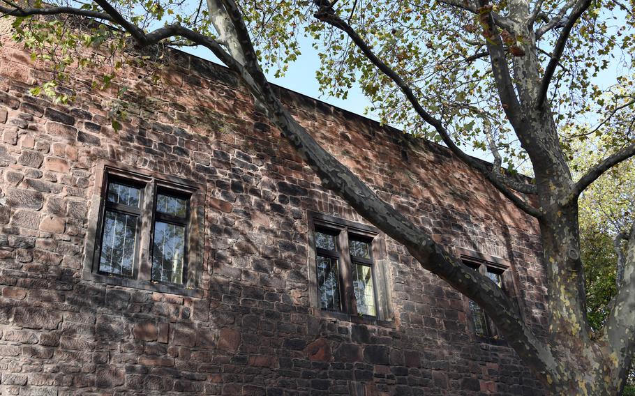 The Count Palatine Hall, which was built in the 1930s from stones of the former Casimir Castle, is the first stop on a tour organized by the city of Kaiserslautern that also allows participants to visit subterranean tunnels. 