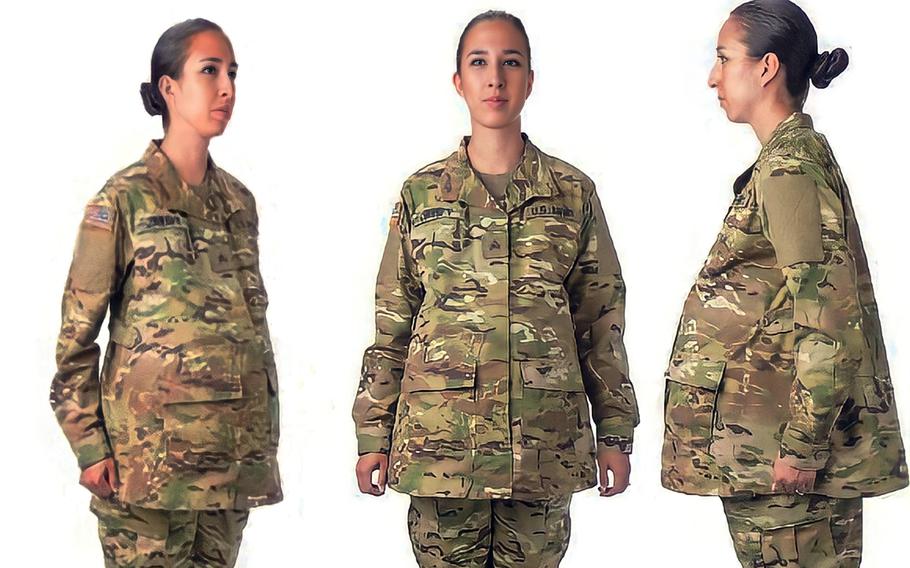 Commonly called “Rent the Camo,” the program provides soldiers three operational camouflage pattern maternity uniforms, five maternity T-shirts and other items.