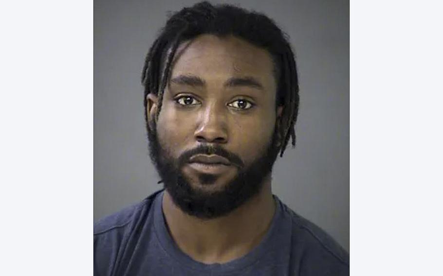 Army veteran Malik Fard Muhammad was sentenced on Tuesday, June 21, 2022, to 10 years in prison for his actions in Portland, Ore., in September 2020.