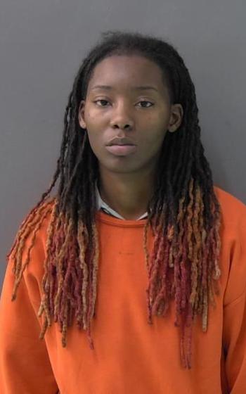 Army veteran Jessica Elaintrell Smith, seen after an arrest in March 2020 in Bell County, Texas, pleaded guilty on April 4, 2022, in federal court for her role in the theft of $2.1 million in Army equipment from Fort Hood.
