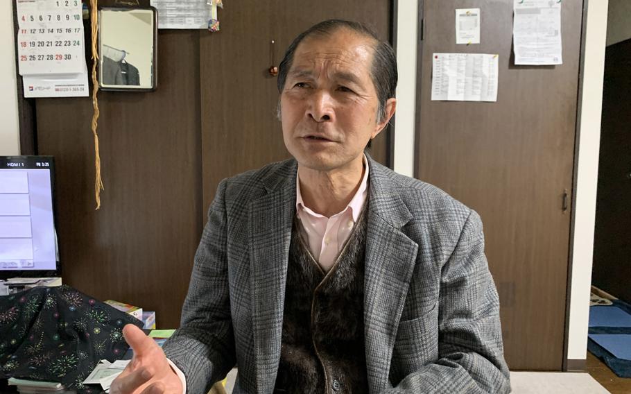 Tokio Ito, 70, at his home in Ota, Japan. 