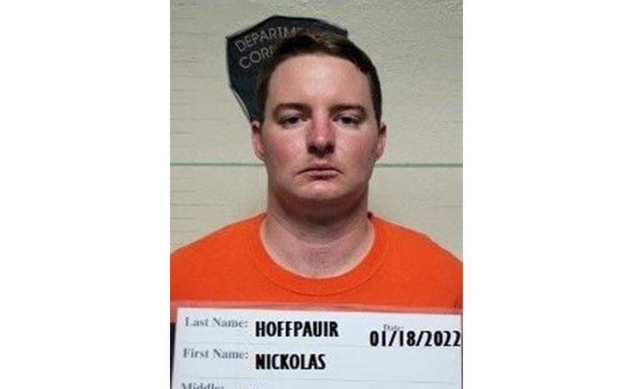 Nickolas Kyle Hoffpauir, 23, is charged with vehicular homicide as a second-degree felony, negligent homicide as a third-degree felony, misdemeanor reckless driving with injuries, as well as speeding and unsafe lane change violations, according to a copy of the indictment filed on Feb. 1, 2022.