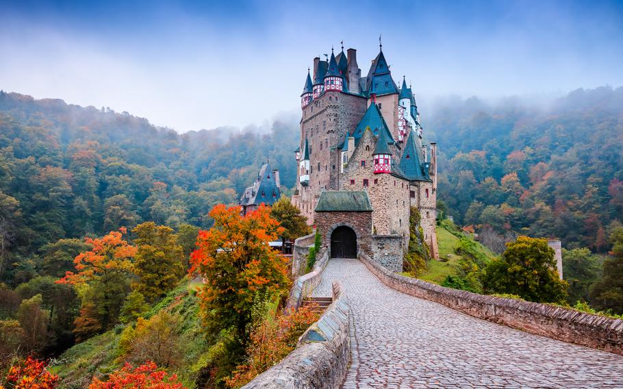 Spangdahlem plans a tour to the castles of Cochem, at top, and Burg Eltz, pictured here, along the Mosel River in Germany on June 3.