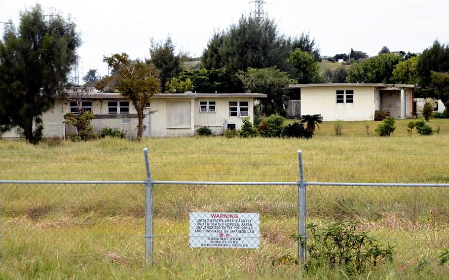 The Lower Plaza Housing area of the U.S. military’s Camp Foster, also known as Camp Zukeran, in Okinawa Prefecture. 