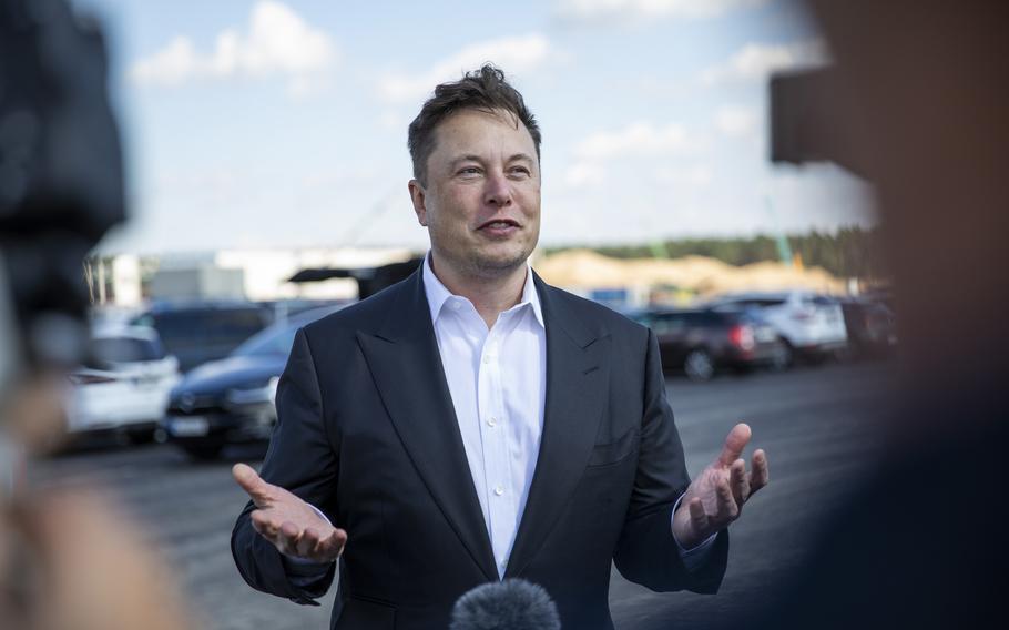 Elon Musk, shown in 2020, can’t get an orbital test flight underway from the company’s southeast Texas launch facility without the FAA’s environmental assessment plan.