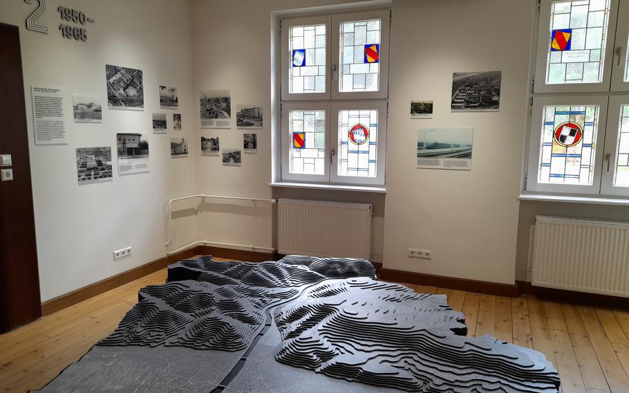 Visitors pass through more than a dozen rooms arranged along a timeline of the U.S. military presence in post-World War II Heidelberg at the Mark Twain Center for Transatlantic Relations.