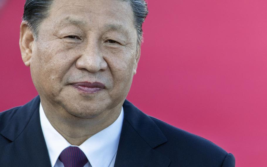 Xi Jinping in Macau on Dec. 18, 2019.