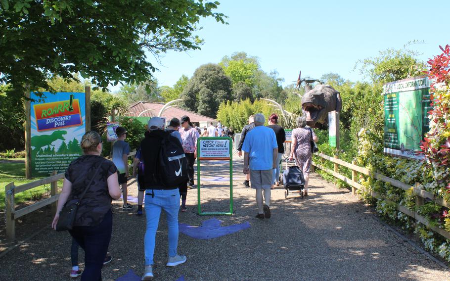 ROARR! Dinosaur Adventure Park in Lenwade, England, follows the most recent COVID-19 guidelines and has safety measures in place for its visitors. 