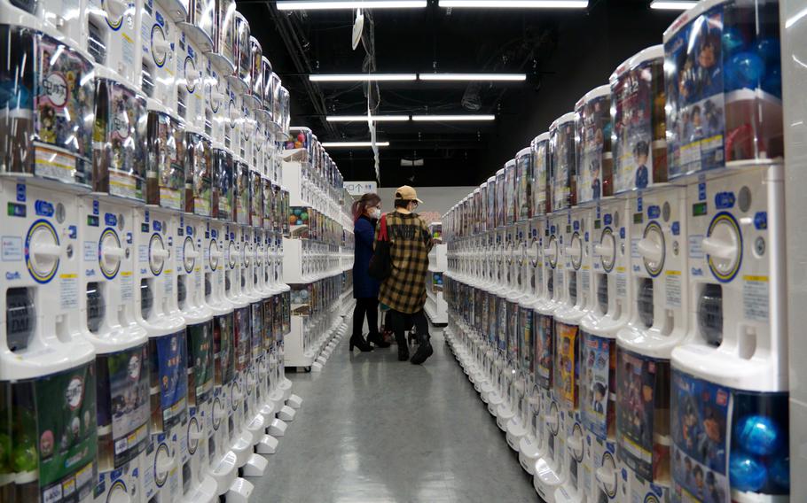 Added to Tokyo's Sunshine City in February 2021, the Bandai Namco Gashapon Department Store boasts the largest collection of capsule toy game machines in the world. 