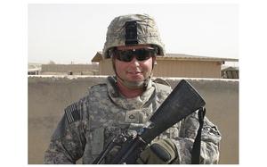 Army veteran Jonathan Shelton.