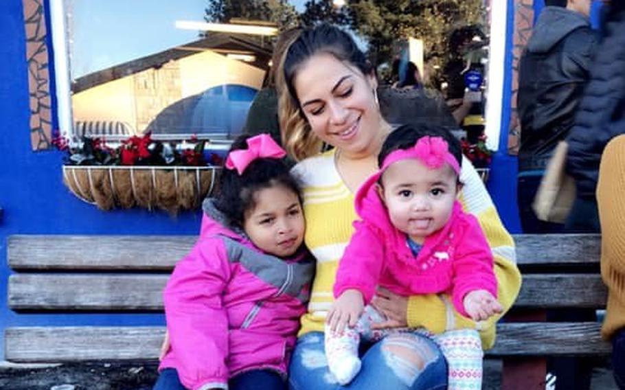 Alianna Juliet Malufau, seen with her mother Nataly Perez and sister Aaliyah, was just 10 months old when she died Jan. 19, 2019, in El Paso, Texas. Pfc. Luis Morales-Sanchez, a Fort Bliss soldier, was convicted of murder for her death at a court-martial May 10. 