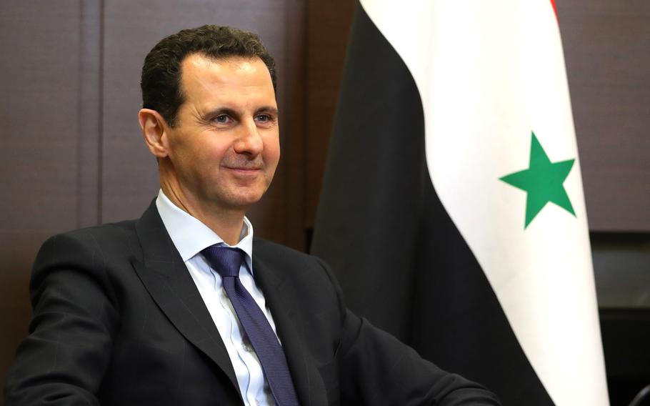 Syrian president Bashar al-Assad in 2018.