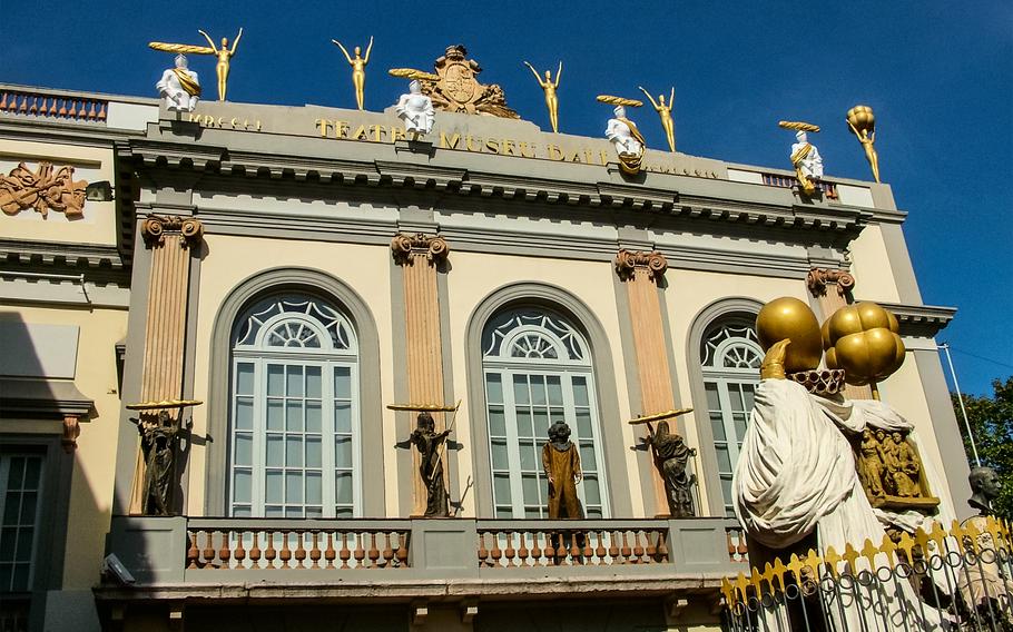 The Dali Theater-Museum in Figueres, Spain, was designed and built by Salvador Dali and celebrates his life and work as one of the most intriguing artists of the 20th century.