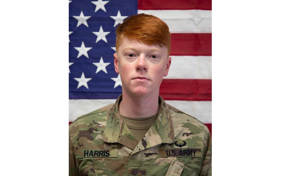 Cpl. Hayden Harris, 20, of the 10th Mountain Division at Fort Drum, N.Y., was killed in 2020.