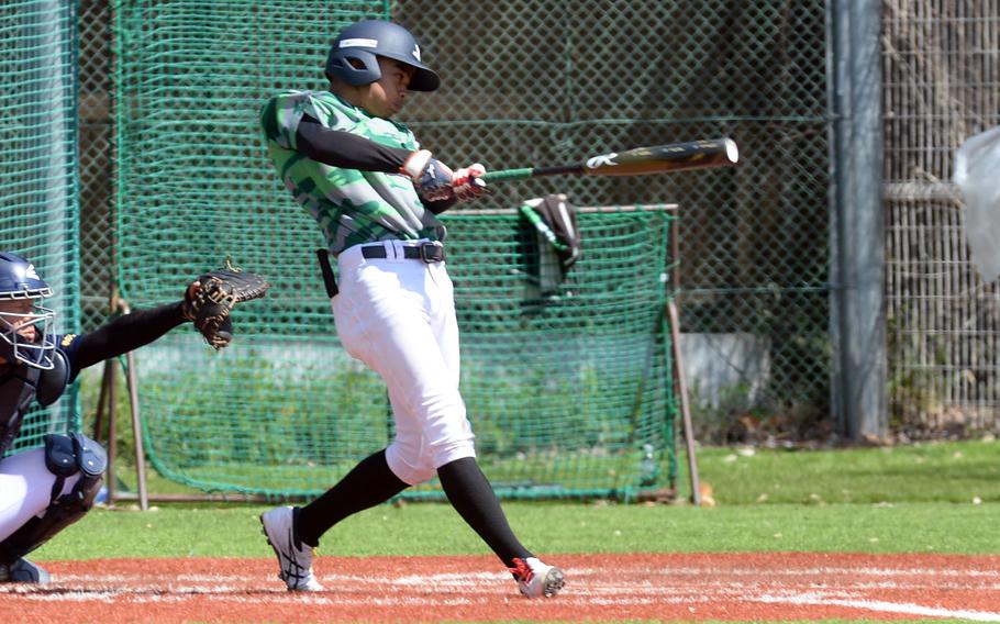 Kubasaki junior Luka Koja threw a no-hitter over Kadena five days after getting hit around in a 14-7 loss at American School In Japan. The left-hander said he needs to prepare for the Far East Division I Tournament at Nile C. Kinnick, where the turf field is the same as the one at ASIJ.