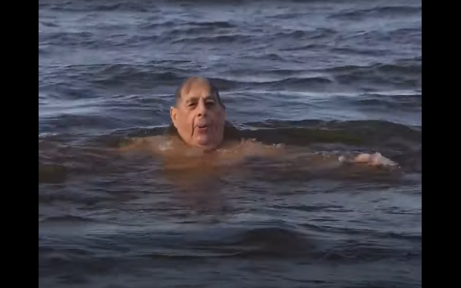 Navy veteran Alfred Lambertson.