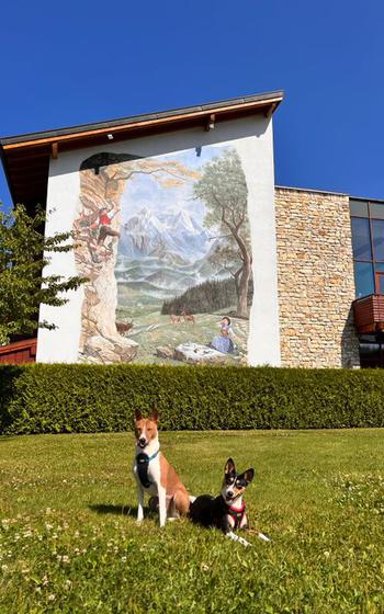 Benji and Debbie at Edelweiss Resort