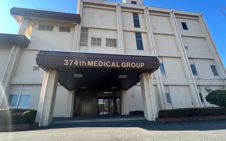 The 374th Medical Group at Yokota Air Base, Japan, on Dec. 28, 2022. 