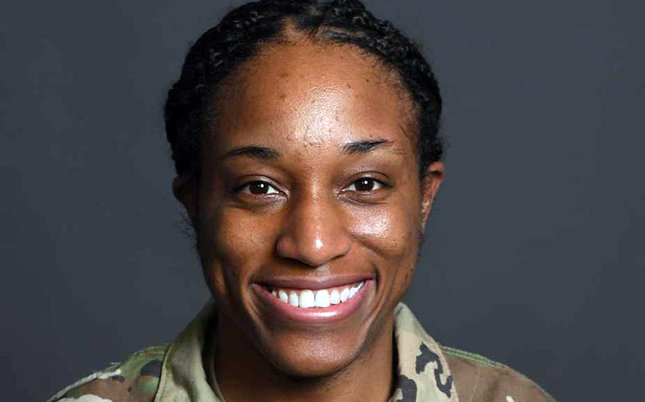 Army Staff Sgt. Naomi Graham, an ammunition specialist from Fayetteville, N.C., is one of the United States’ best hopes for a medal at the Tokyo Olympics.