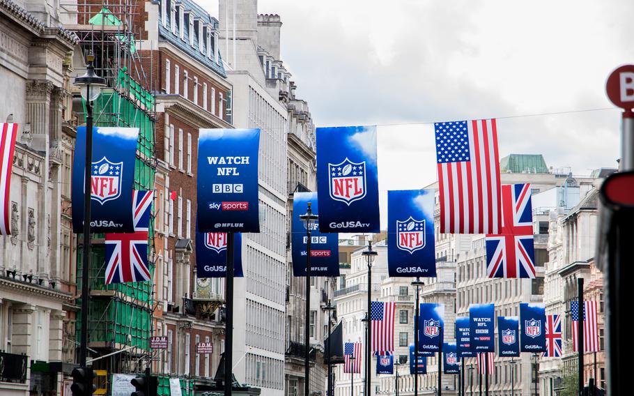 Kaiserslautern Outdoor Recreation is planning a trip Oct. 8-11 to see an NFL game in London as the New York Jets take on the Atlanta Falcons.