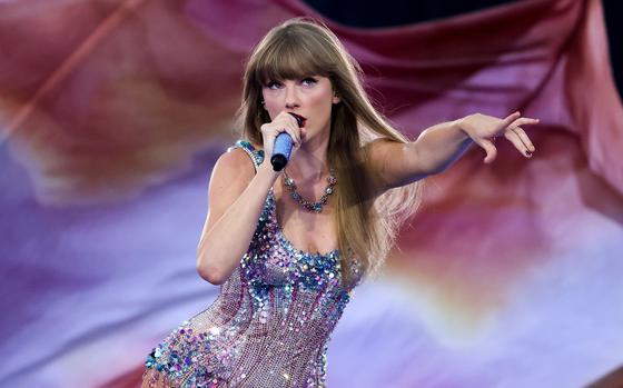 Taylor Swift performs her song “Cruel Summer” on the opening night of the Chicago Eras Tour on June 2, 2023, at Soldier Field. Swift did and won about everything available in 2023.