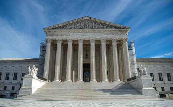 The U.S. Supreme Court is seen in Washington on Dec. 13, 2023.