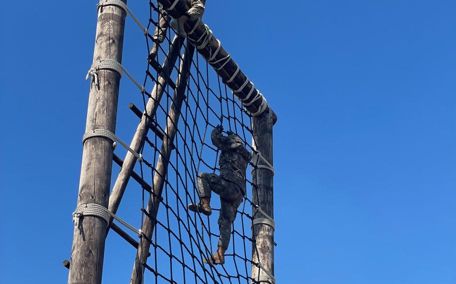 Trainers from the 2nd Infantry Division at Camp Humphreys, South Korea, recently helped Korean Military Academy cadets prepare for the Sandhurst Military Skills Competition at the U.S. Military Academy in West Point, N.Y.