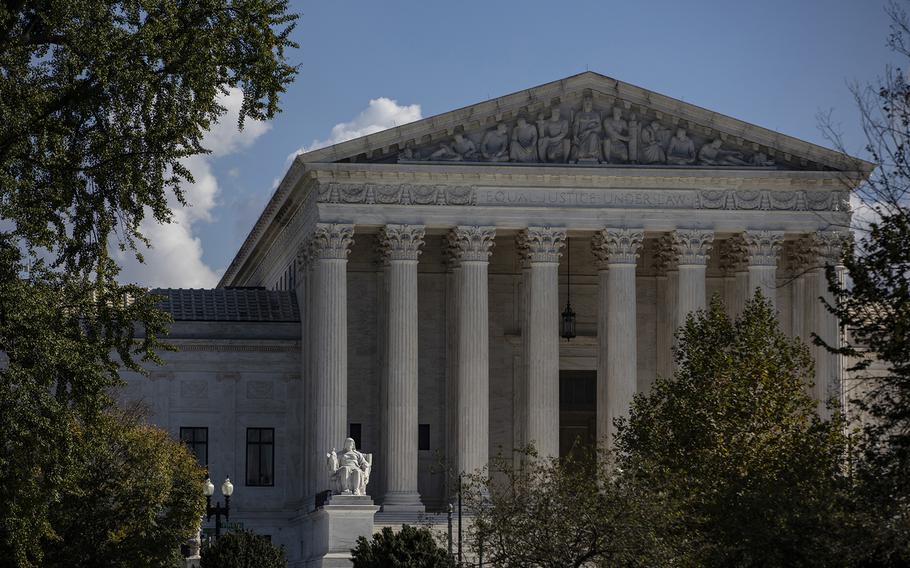 The U.S. Supreme Court on Oct. 22, 2020, in Washington, D.C.  