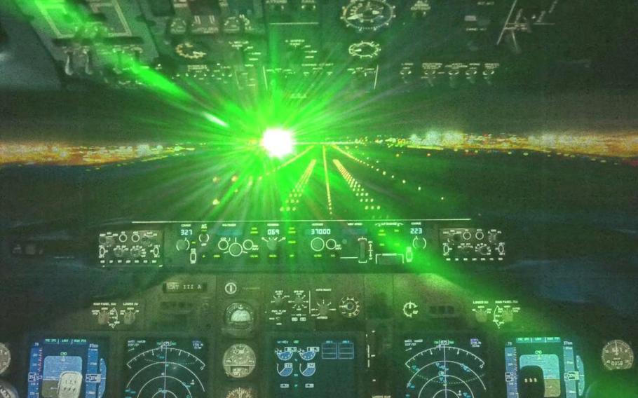 Lasers pointed at aircraft can create a major safety hazard for pilots, 31st Fighter Wing officials at Aviano Air Base in Italy said recently, in response to a rise in such incidents.