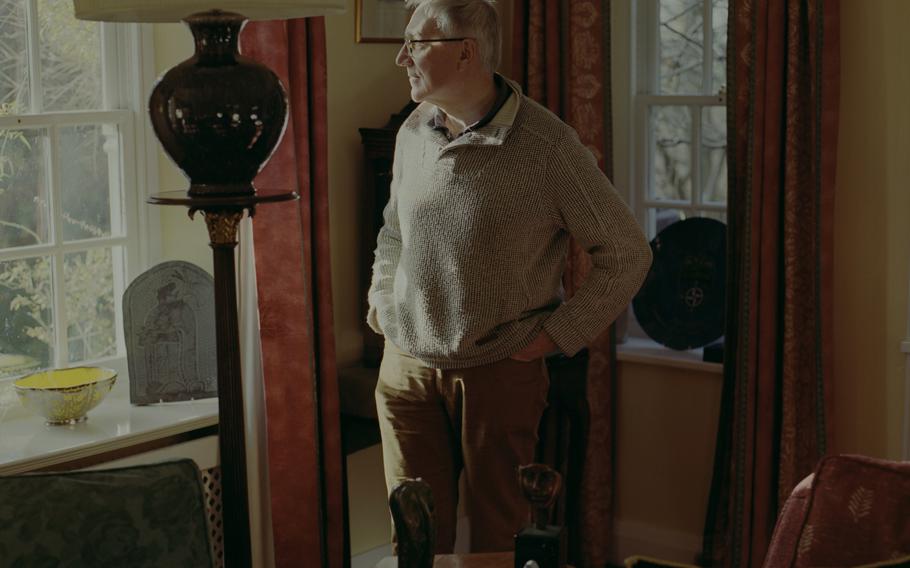 Lt. Gen. Richard Nugee at home. 