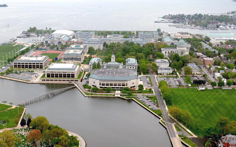 The U.S. Naval Academy is shown in this undated file photo.