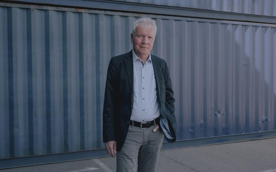 When he became Duisburg's China representative in 2021, Markus Teuber was tasked with trying to get more Chinese companies to settle in the city. MUST CREDIT: Photo for The Washington Post by Fabian Ritter