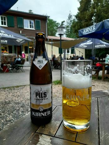 The wide selection of beers brewed in nearby Kirn can keep hikers on the Nahe River trails well-hydrated.