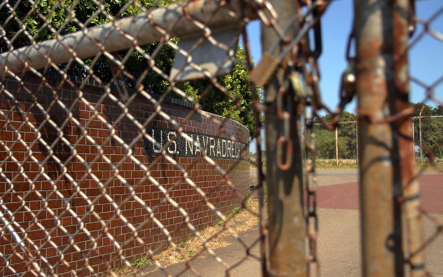 Mitsubishi Estate Co. plans to develop land that previously housed a U.S. Navy communication site, seen here March 3, 2020, into a theme park.