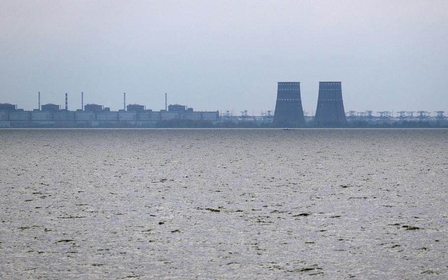 Zaporizhzhia Nuclear Power Plant on Oct. 29, 2022.