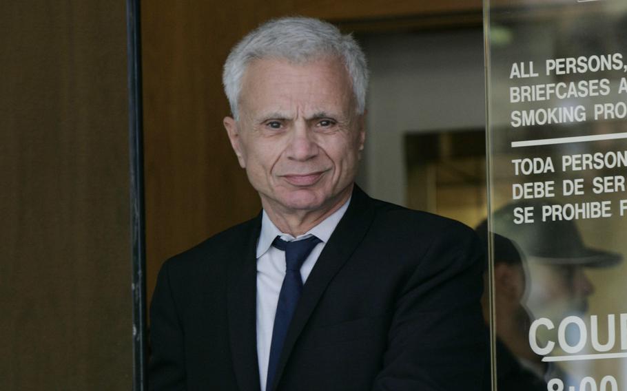 Actor Robert Blake leaves court for the lunch break, Oct. 3, 2005, after his second day of testimony in a wrongful death lawsuit, brought by the family of Bonny Lee Bakley, in Burbank, Calif. Blake, the Emmy award-winning performer who went from acclaim for his acting to notoriety when he was tried and acquitted of murdering his wife, died Thursday, March 9, 2023, at age 89.