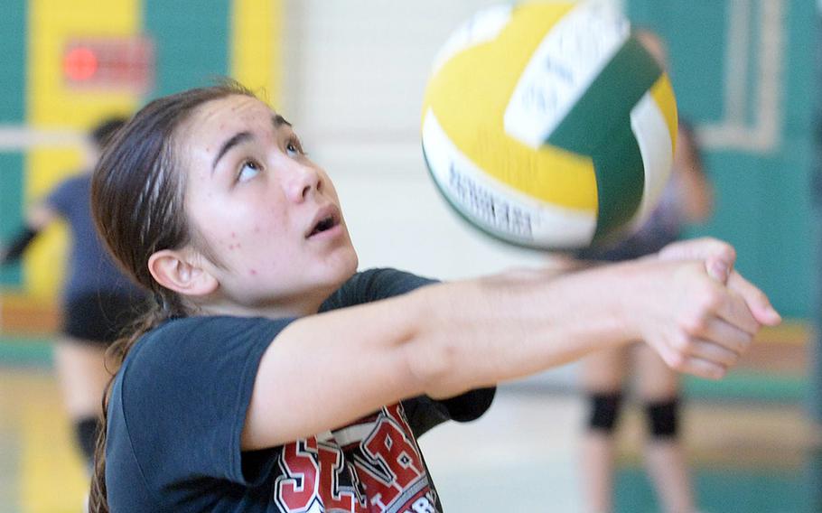 Senior setter Samara Whitmore returns to an Edgren volleyball lineup that lost star middle Liz Johnson to E.J. King.